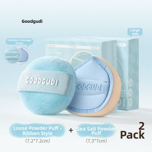 Goodgudi | Extra Thick Long Velvet Soft and Bouncy Powder Puff
