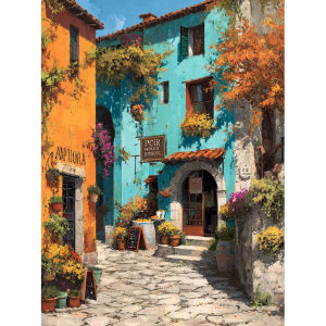 Painting By Numbers Landscape Handpainted Art 40x50cm DIY Paint By Numbers Adults Crafts Number Painting Home Decor