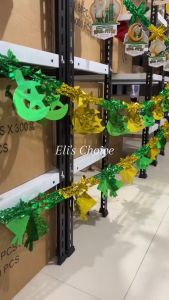[CS] Garland Tarik Idul Fitri TERMURAH Tahan Air Bahan Alumunium Foil Dekorasi Hari Raya Lebaran