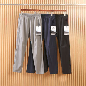 Quần Dài Thể Thao Thường Ngày Thoáng Khí Chống Thấm Nước 3D Cắt May Đứng Cho Nam Mùa Xuân Hè Quần Dài Ống Đứng Phong Cách Công Sở