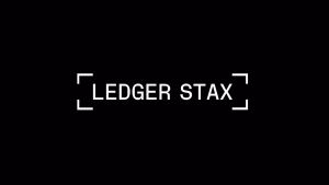 Ledger STAX - Next-Gen Secure Touchscreen Crypto Wallet with Curved E Ink Display