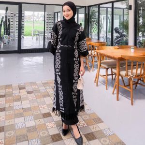 AISH BLACKVORY KAFTAN - DRESS TENUN