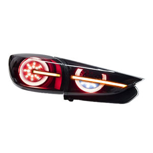 2014-2019 Mazda 3 Axela Hatchback Rear Tail Light Assembly LED Driving Light Turn Signal