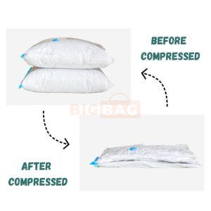 12 PCS Vacuum Bag Clothes Organization Vacuum Storage Bag With Electric Pump Plastik Vacum Pakaian Plastik Kedap Udara