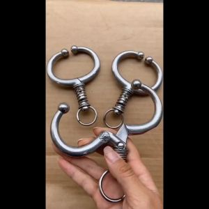 Vòng xỏ mũi bò inox 304 Dương Ninh kẹp mũi bò tiện dụng loại mới IN99