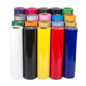 Tấm Vinyl Chuyển Nhiệt PU Đa Kích Cỡ Để Là Ủi Lên Áo Thun Vải In HTV Khăn Trải Bàn Trang Trí Phụ Kiện May Mặc Tùy Chỉnh