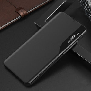 For Samsung Galaxy A34 A54 5G phone case side window flip casing bracket light thin anti-fall phone Cover