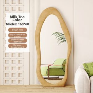 YYBAIO | Irregular Cloud Shaped Full Length Mirror