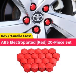 JINGGUANG | Protective & Rust-Resistant Hub Caps for Toyota RAV4