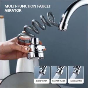 Universal Extension Pull-out Outlet Kitchen Sink Faucet