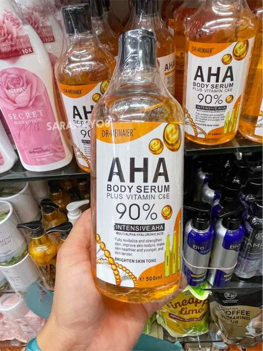 Dr Meinaier AHA Body Serum Plus Vitamin C&E 500ml.