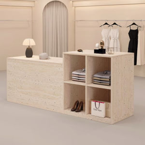 Gaoning | Modern Simple Clothing Store Center Island Display Counter