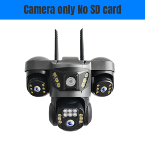4G SIM Three lens Security Camera 15MP Outdoor CCTV Auto Tracking Night Vision Full Color Waterproof  Motion Detection IP Camera