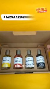 [RTS Series] Paket Parfum Rindu Tanah Suci (4 Aroma) Inspired Makkah Madinah