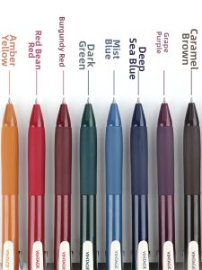 DIANSHI | Retro Colorful Quick-Drying Rollerball Pen