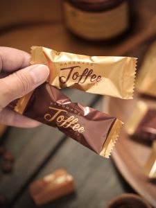 Túi Đựng Kẹo Taffee Hạnh Nhân Muối Biển Toffee Giấy Gói Kẹo Cà Phê Thủ Công Túi Kẹo Nougat