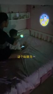 Baby Sleeping Story Book Flashlight Projector Torch Lamp Night Photo Picture Early Education Toy for Kid Holiday Birthday Gift Light Toy