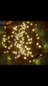 (Giá Sỉ) Đèn led trang trí lục giác 8m - 20m - 45m chớp nhiều màu sắc chống nước ngoài trời