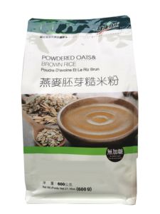 New Chinese Taiwan Health Era Oat Germ Coarse Rice Powder 600G Cooked Powder Grain Nutrition Instant Breakfast