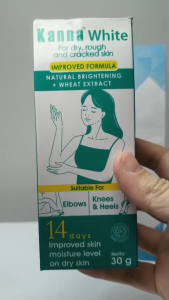 KANNA WHITE KRIM 30 g Melembabkan dan Menghaluskan Tekstur Kulit