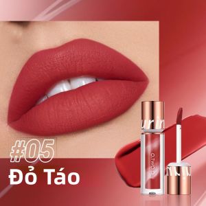 Son Môi Lì Dạng Lỏng O.TWO.O Rose Rouge Silk Không Thấm Nước Lâu Trôi Màu Đỏ Quyến Rũ Kích Thước Đầy Đủ Son Bóng Trang Điểm