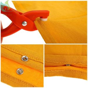 Alat Pengerjaan Button: Kit Alat Plier Press Studs & Fastener