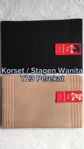 Korset Stagen Pengecil Perut Tari Pelangsing Habis Lahiran Model Perekat Double Golden Nick Y23P