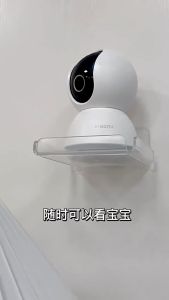 Camera Stand Free-Punch Projector Bracket Home Monitoring Stand CCTV Holder Camera Rack Monitoring Tray Acrylic Projector Bracket 摄像头架子