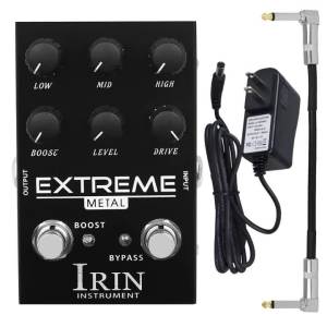 IRIN | IRIN AN-42 Guitar Effect Pedal EXTREME Distortion Pedal High Gain Overdrive Pedal Effects Electric Guitar Accessories & Parts