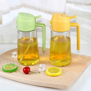 OME | 2-in-1 Spray and Pour Oil Bottle Glass