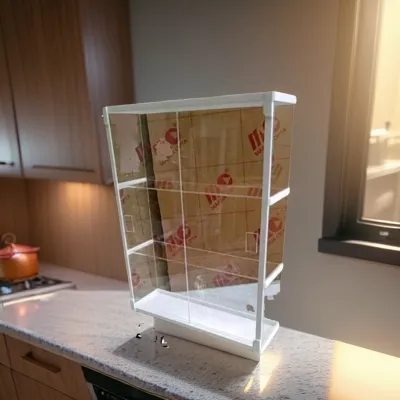 Display Akrilik Etalase Mini 3Tingkat