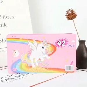 Alat Lukis Art set Isi 42 Pcs Pensil Warna Set Anak Crayon