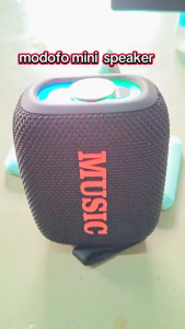MODOFO Mini Bluetooth Speaker Hi-Fi Stereo TWS Portable Wirless Speaker with RGB Lights