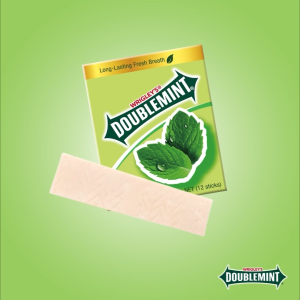 Doublemint Gold Peppermint Envelope Gum / Chewing