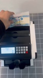 Automatic Money Bill Counter Upgrade Automatic Machine Electronic Multi Currency Banknote Counter Cash Counting Machine with LED Display Money Bill Counter Machine Verifiable new PH currency