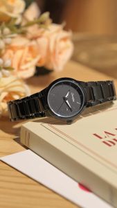 Sunlifex Jam Tangan Wanita Kasual Korea Tali Stainless Steel Sederhana Mode Jam Tangan Cewek COD