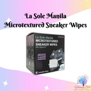La Sole Manila Microtextured Sneaker Wipes (20pcs per box)