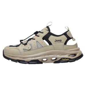 Jeep | Jeep Mens Summer Casual Sandals Breathable Outdoor Sports Shoes for Hiking Beach Walking Water Activities Lightweight Shock Absorption