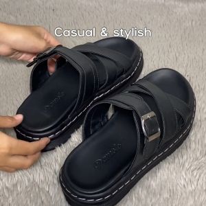 Pamole Sandal Wanita Kekinian Sendal Wanita Sendal Flat Wanita - Bolsa Series
