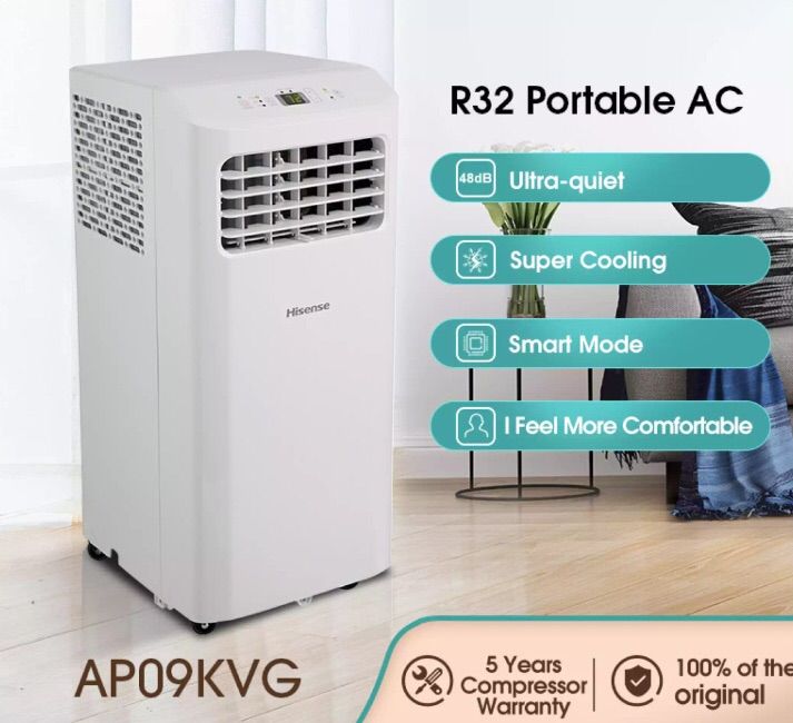 HISENSE Portable Aircond 1Hp (AP09KVG) | Lazada