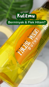 SR12 Facial Wash Bulus 100ml Sabun Muka Glowing Mencerahkan Wajah Menyamarkan Flek Hitam & Bekas Jerawat