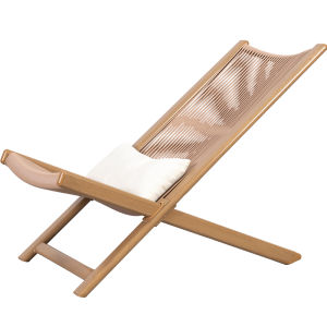 ZIYEYANGTAI | Durable Small Leisure Chair With Rattan Back