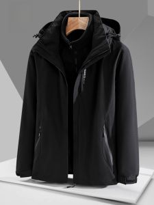 ROMON | Lomond Mens Three-in-One Detachable Jacket Outdoor Casual Windproof Waterproof New Arrival Spring Autumn Polyester Fiber Long Sleeve