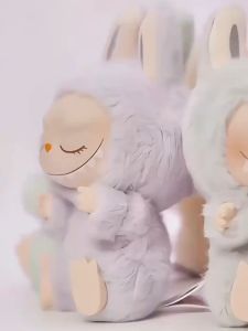 SK-C1221 Gantungan Kunci Labubu Have A Seat Bisa Duduk / Blind Box Labubu V2 Boneka Keychain