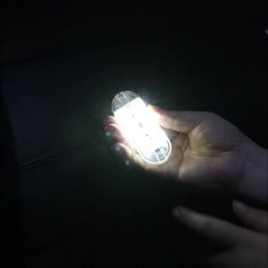 KEVANLY | 1PC USB Sạc Đèn LED Cảm Ứng Ánh Sáng Môi Trường Xung Quanh Velcro Không Dây Cho Tủ Quần Áo Tủ Để Bàn Ban Công Xe Phòng Bảo Quản Đọc Sách Đèn Ngủ
