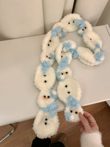 ผ้าพันคอขนแกะสีแดงปีใหม่ทำมือสำหรับผู้หญิง ผ้าคลุมก้นชิ้นเล็ก ผ้าคลุมไหล่ ผ้าคลุมคอ เสื้อผ้าผู้หญิง เสื้อผ้าผู้ชาย เสื้อผ้าเด็ก