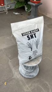 MEDIA TANAM SEKAM BAKAR SHT ORGANIK KEMASAN PABRIK - SEKAM BAKAR SHT