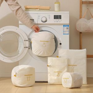 Thickened Laundry Bag for Washing Machine Protection against Deformation Net Pocket for Underwear Bras Sweaters Innerwear