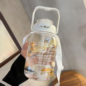 Cốc Nước Thể Thao Dung Tích Lớn Cho Nữ Cốc Nhựa Có Nắp Tay Cầm Cốc Có Van Chui Cốc Có Thanh Đinh Cốc Đựng Nước Cho Người Lớn