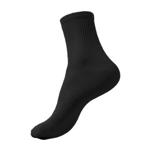 miiow | Disposable Mens Socks Thin Mid-Calf Travel Breathable Sweat Absorbent Day Throwaway Socks Cat Man Summer Thin Large Size